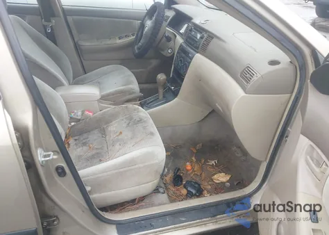 2007 Toyota Corolla Ce from USA, damaged, VIN 2T1BR32EX7C834088